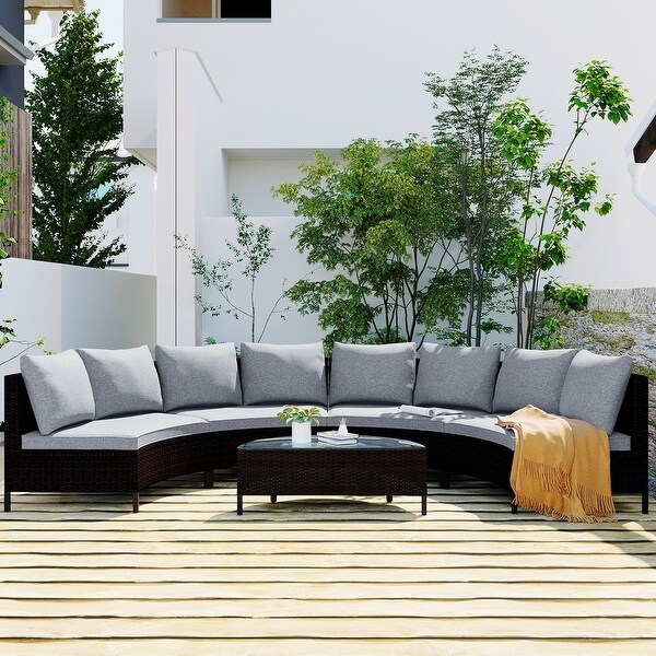 Patio Sofa Set 8