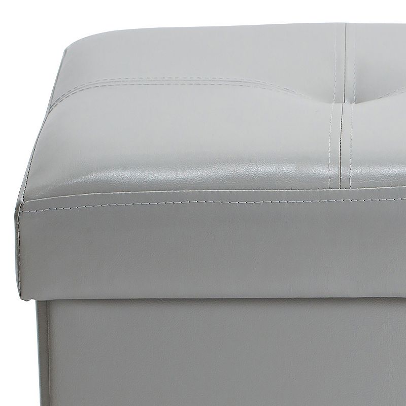 Simplify Large Collapsible Folding Storage Ottoman