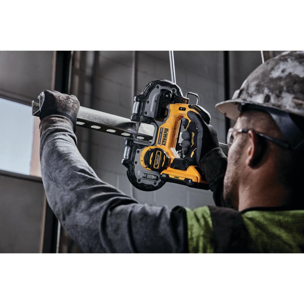 DEWALT ATOMIC 20V MAX Compact Bandsaw Brushless Cordless 1 3/4" Kit DCS377Q1 from DEWALT