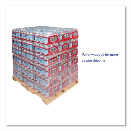 Crystal Geyser Alpine Spring Water， 16.9 oz Bottle， 35/Case， 54 Cases/Pallet (35001)