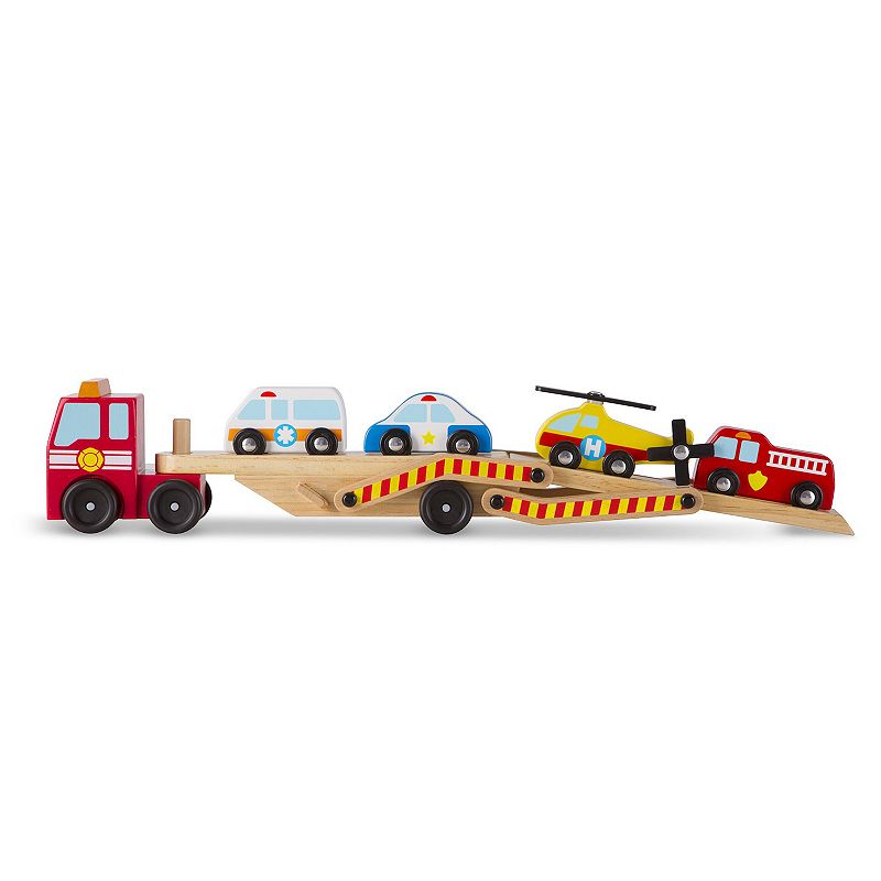 Melissa and Doug Emergency Vehicle Carrier