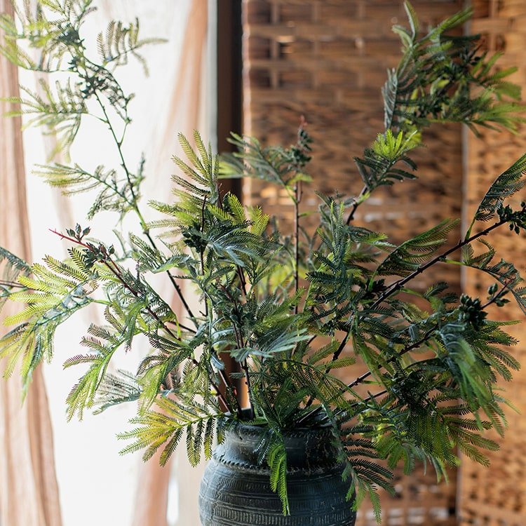 Artificial Faux Acacia Plant Stem 47