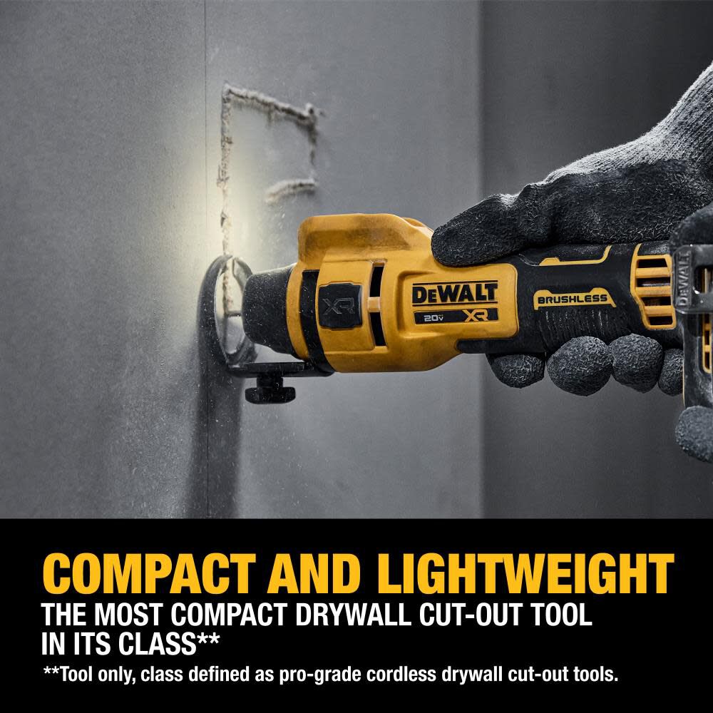 DEWALT 20V MAX Drywall Cut Out Tool Bare Tool DCE555B from DEWALT