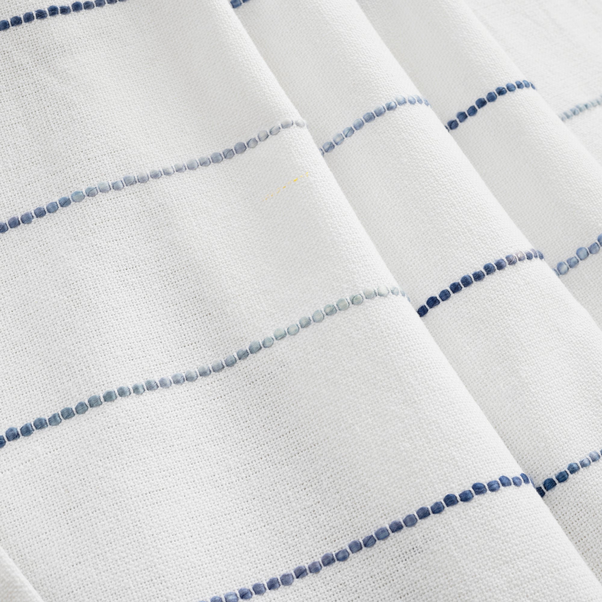 Ombre Stripe Yarn Dyed Cotton Oversized Blanket/Coverlet