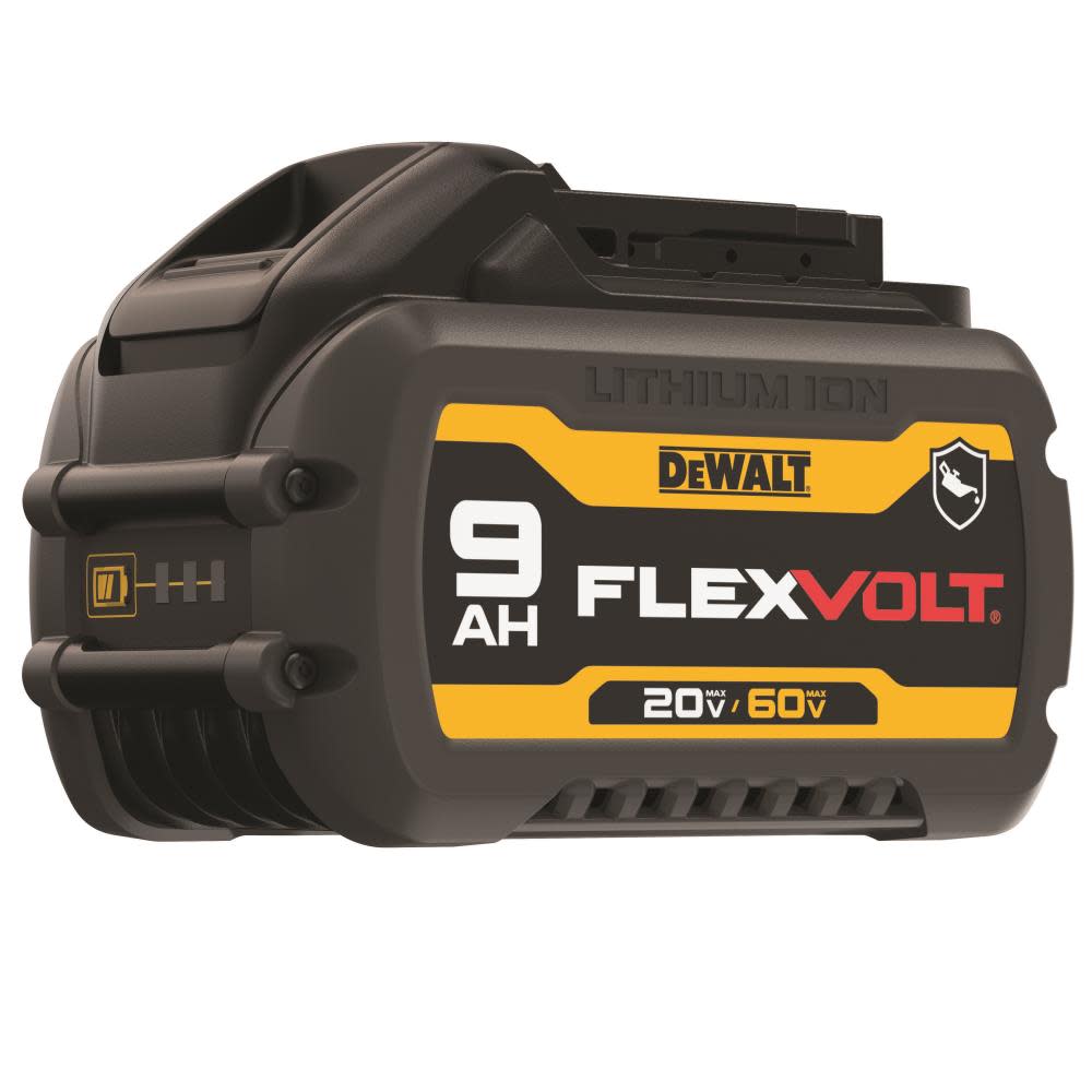 DEWALT FLEXVOLT 20V/60V MAX* Oil Resistant 9.0Ah Battery ;