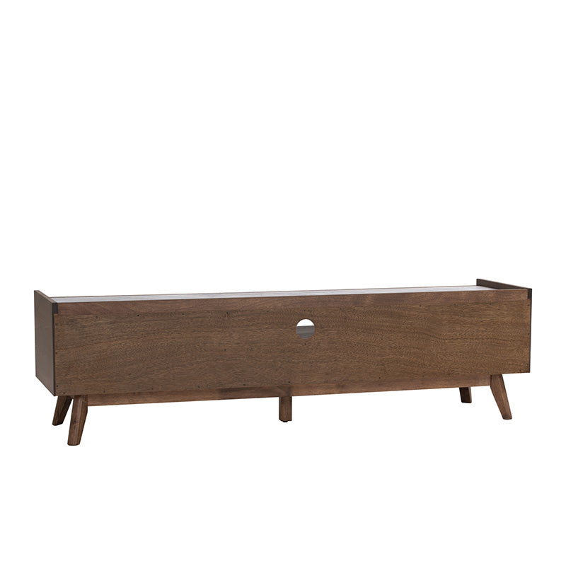 BREDA Entertainment TV Unit 180cm - Walnut