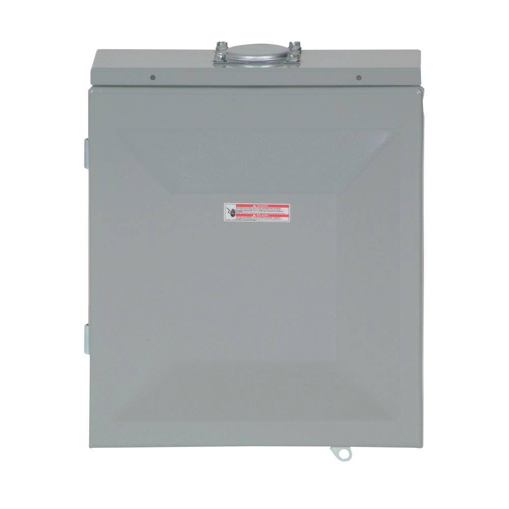 Eaton BR 125 Amp 8-Space 16-Circuit Outdoor Main Lug Loadcenter with Cover BR816L125RP