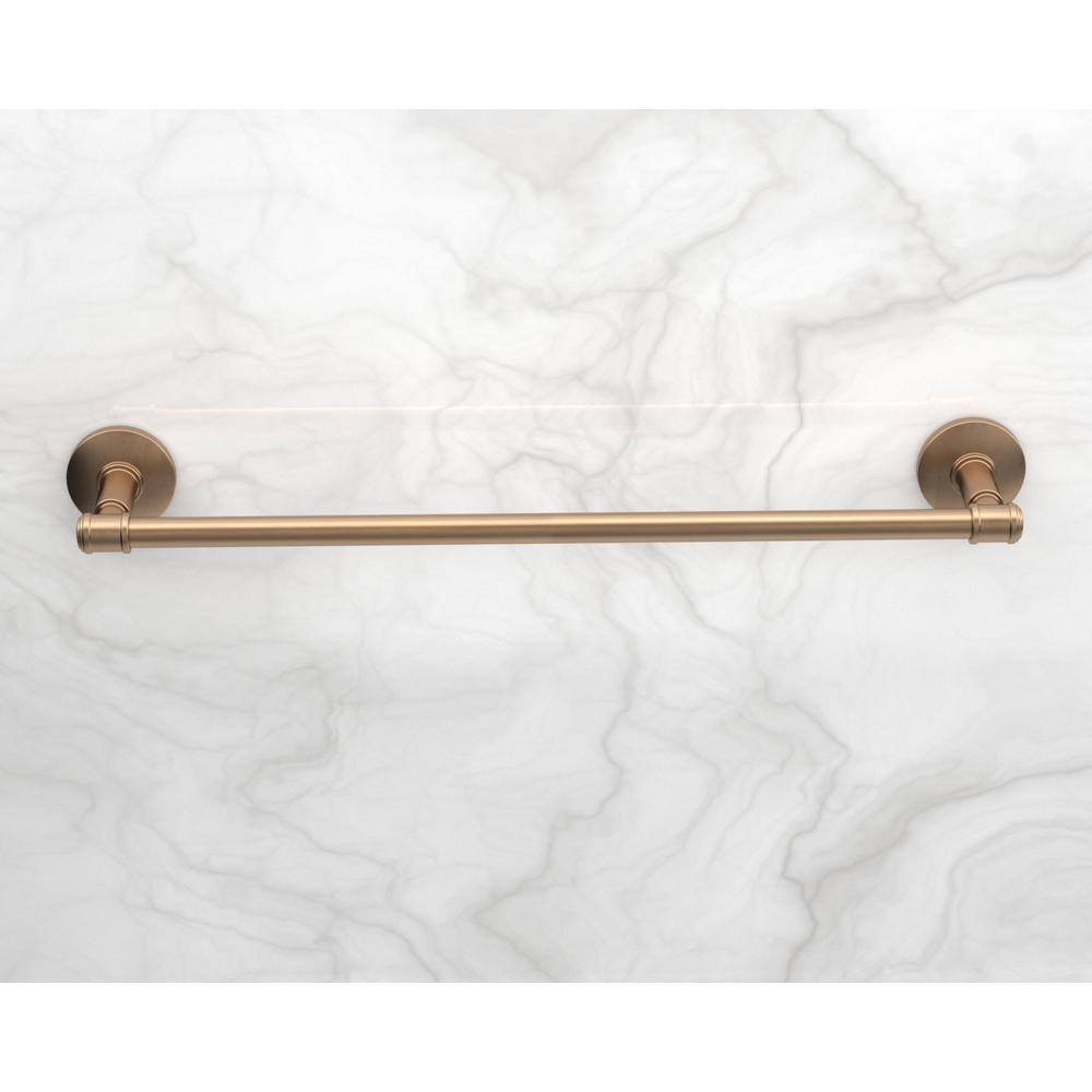 Glacier Bay Parsons 18in Towel Bar in Brushed Gold BTH-018-225-BG