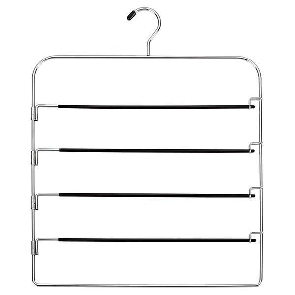 Chrome Metal 4Tier SwingArm Pant Hanger