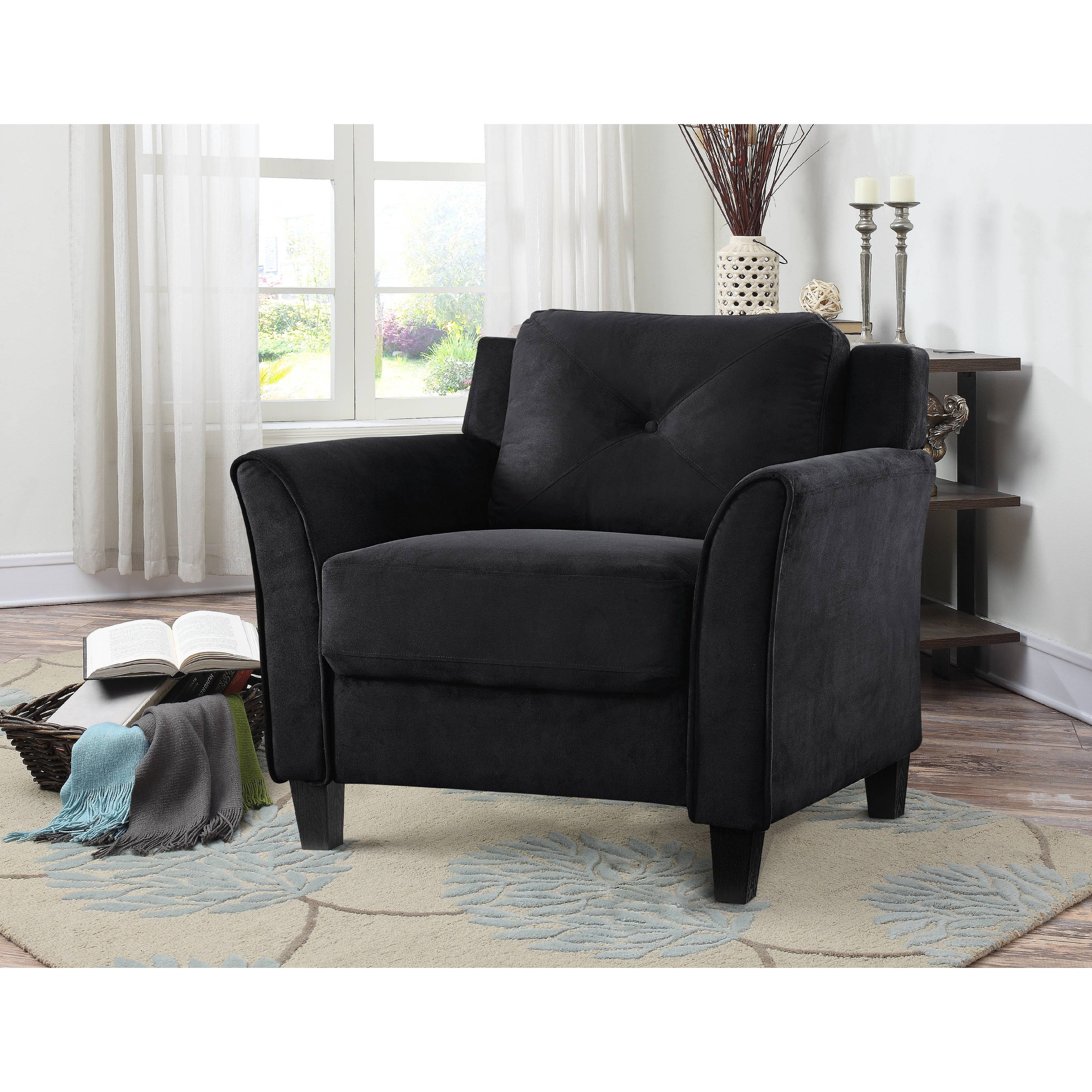 Global Pronex Taryn Club Chair， Fabric， Living Room and Home Office