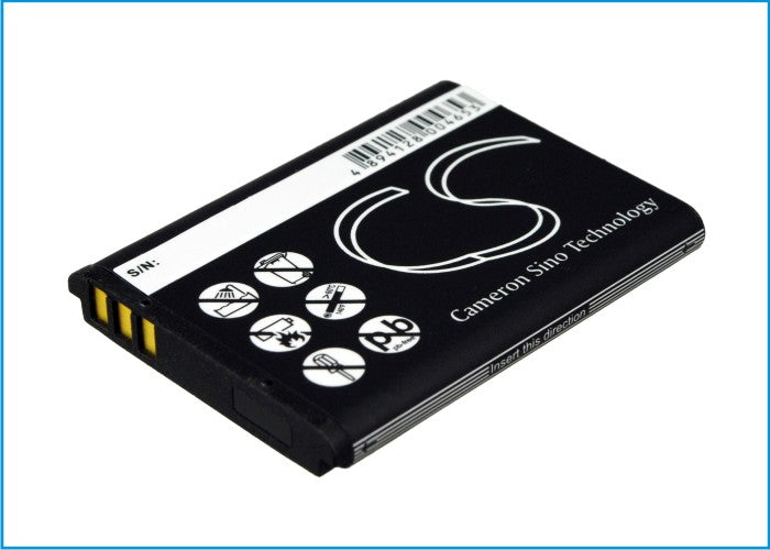 BLU Bar Q Black GPS 550mAh Replacement Battery BatteryClerkcom GPS