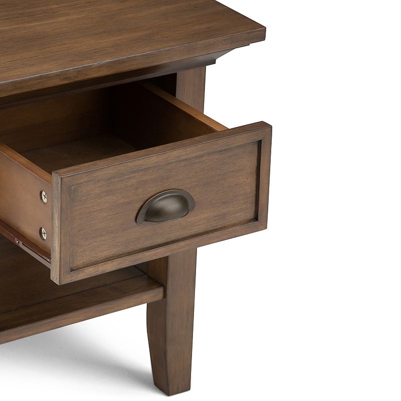 Simpli Home Redmond 1-Drawer End Table