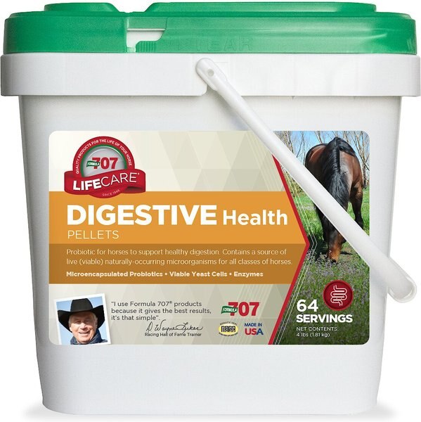 Formula 707 Digestive Health Hay Flavor Pellets Horse Supplement