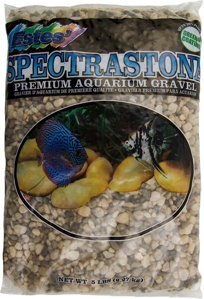 Spectrastone Nutmeg Premium Aquarium Gravel， 5-lb bag