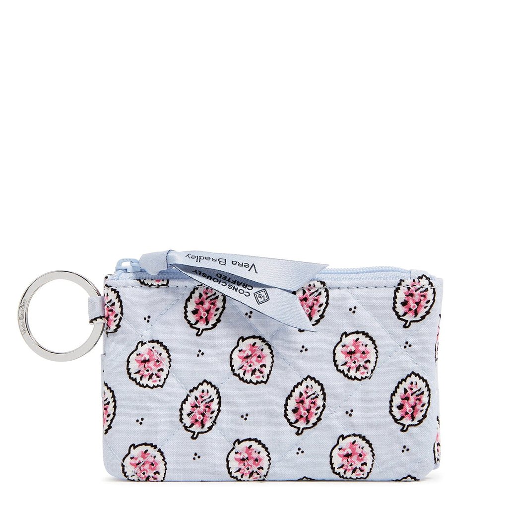 Vera Bradley  RFID Deluxe Zip ID in Magnifique Leaf