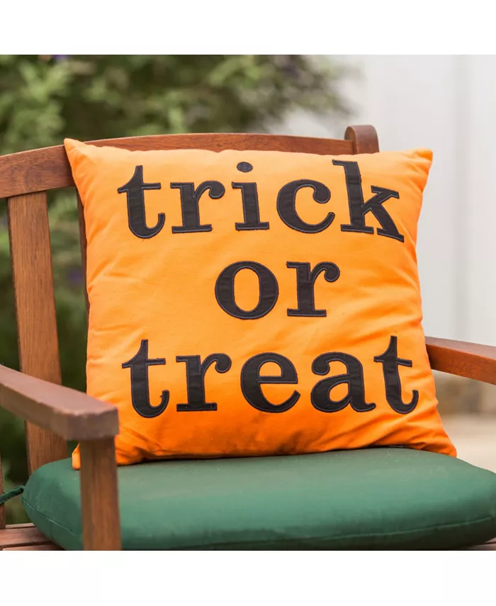 Evergreen Trick or Treat Pillow 18