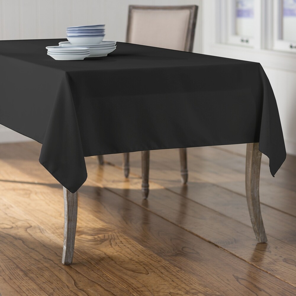 Polyester Poplin Rectangular Tablecloth 3 Sizes 41 Colors