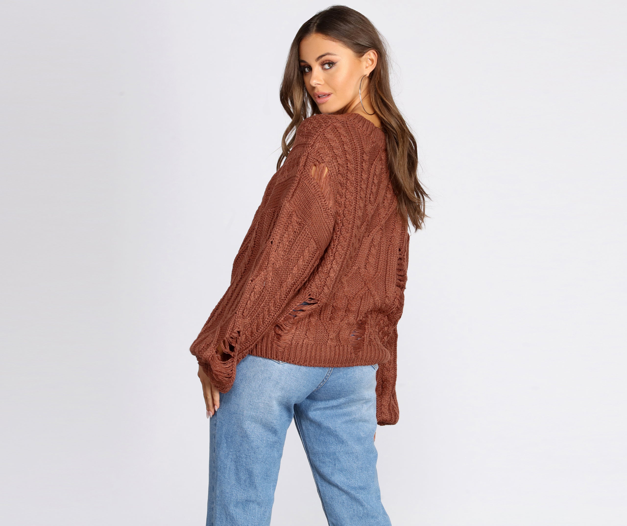 Cozy Cable Knit Sweater