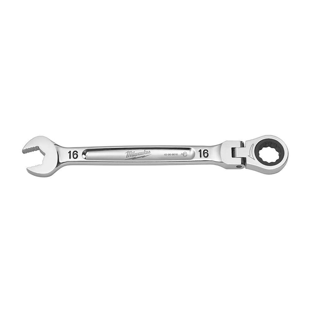 Milwaukee Combination Wrench Flex Head Ratcheting 16mm