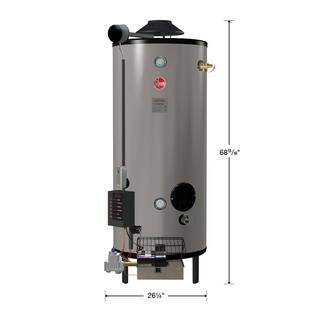 Rheem Commercial Universal Heavy Duty 76 Gal. 199.9K BTU Low NOx (LN) Natural Gas Tank Water Heater GN76-200