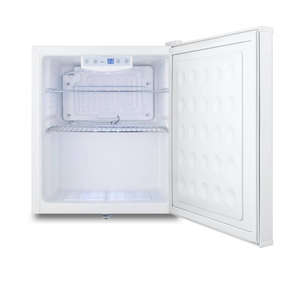 Summit Appliance 17 in. 1.7 cu. ft. Commercial Mini Refrigerator without Freezer in White AZAR27W