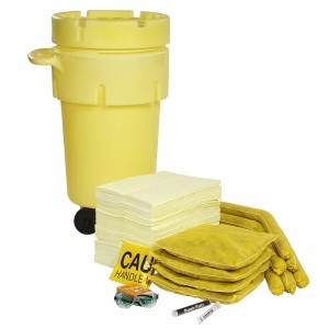 SpillTech HazMat 50 Gallon Wheeled OverPack Salvag...