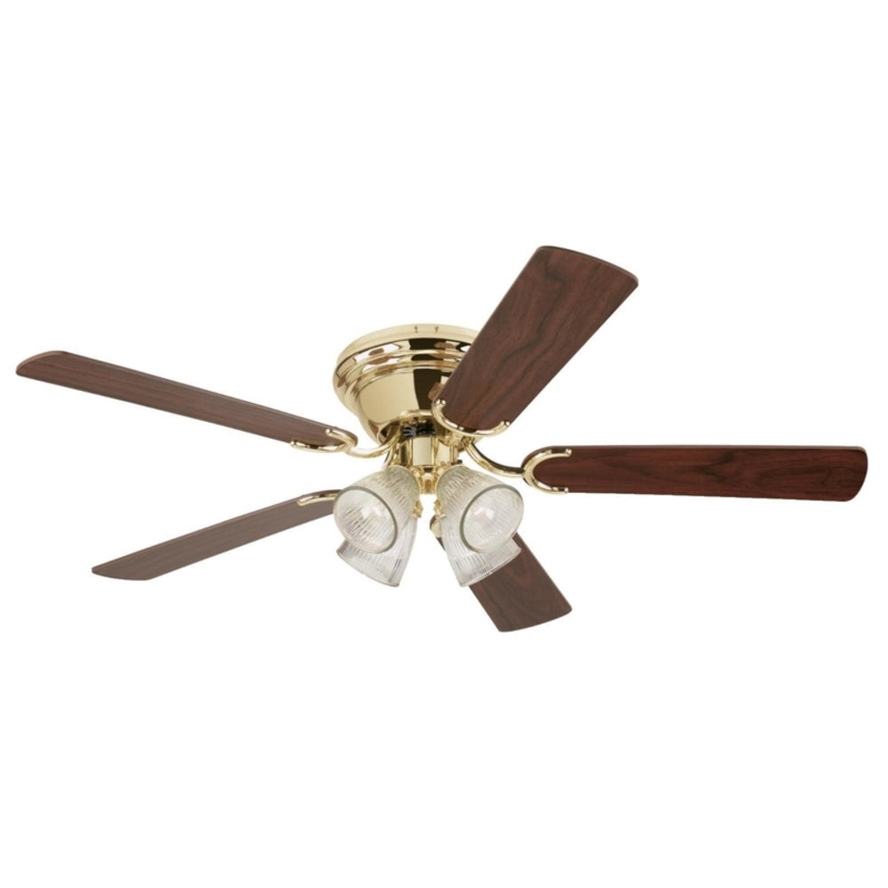 CEILING FAN PLSH BRS 52