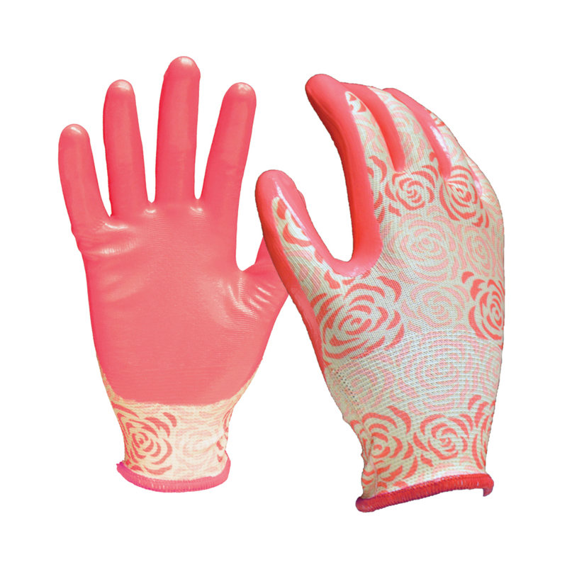 Digz Women\u0027s Indoor/Outdoor Gardening Gloves Pink M 1 pk