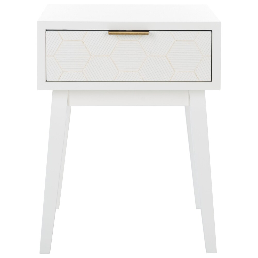 SAFAVIEH Keya 1 Drawer Nightstand Accent Table