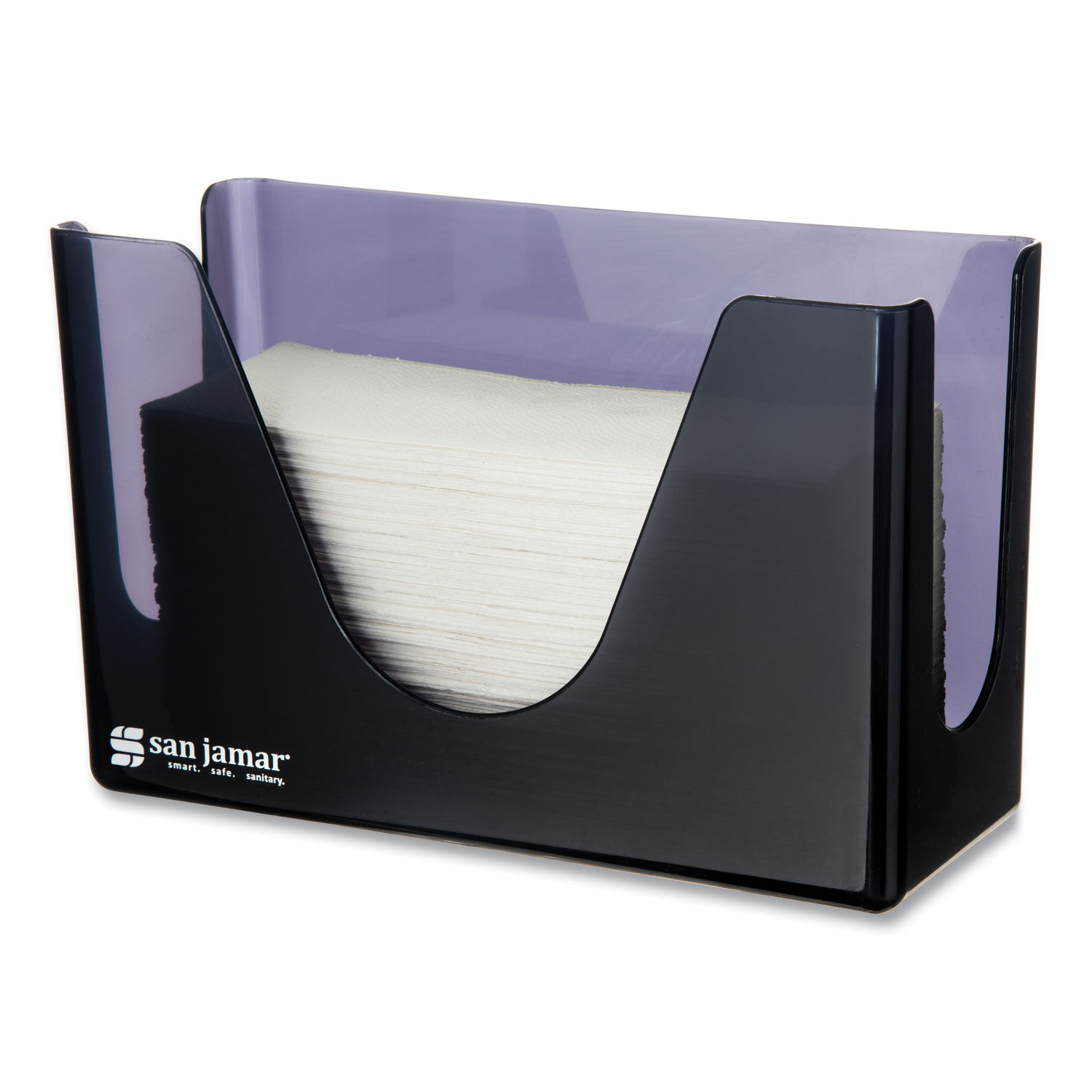 Countertop Folded Towel Dispenser by San Jamarandreg; SJMT1720TBK