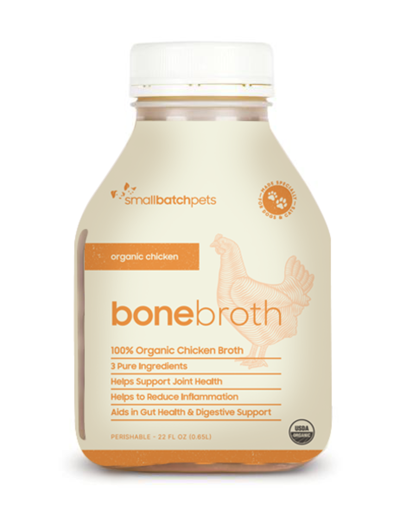 Smallbatch Organic Chicken Frozen Dog Bone Broth