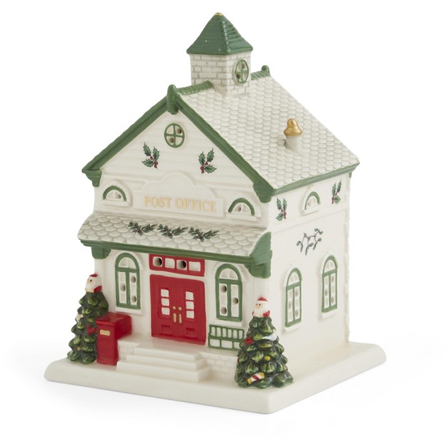 Spode Christmas Tree Led Village Post Office 6 5 X 5 Inch