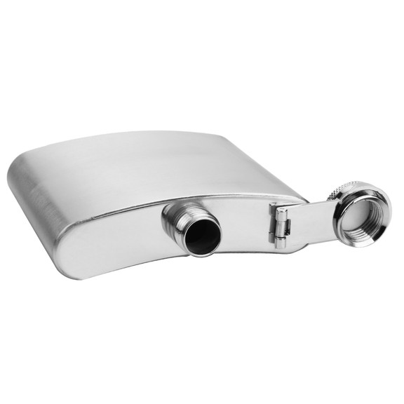 Blank Stainless Steel Pocket Flask  5 Ounce  3.75...