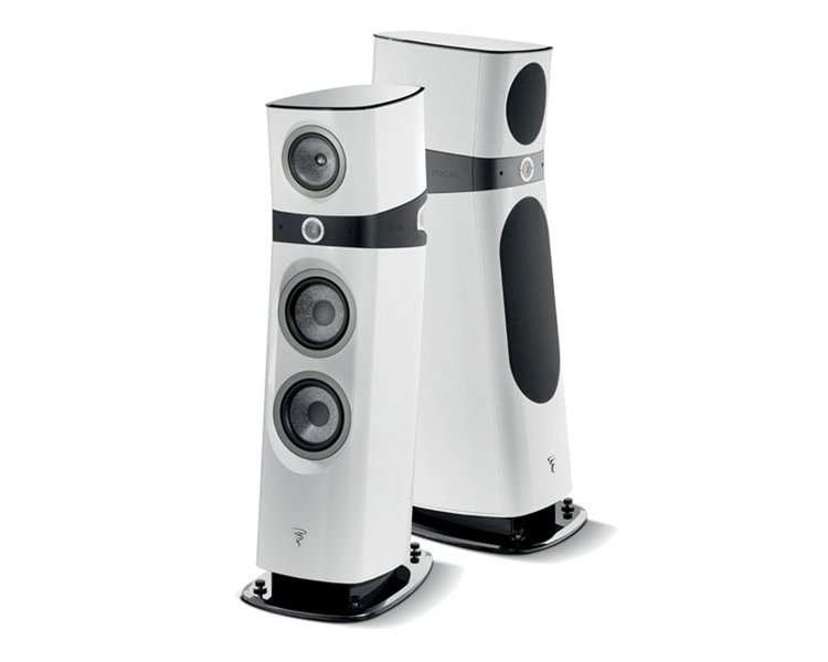 Focal Sopra N3 Carrara White 3-Way High-End Floorstanding Loudspeaker (Each)