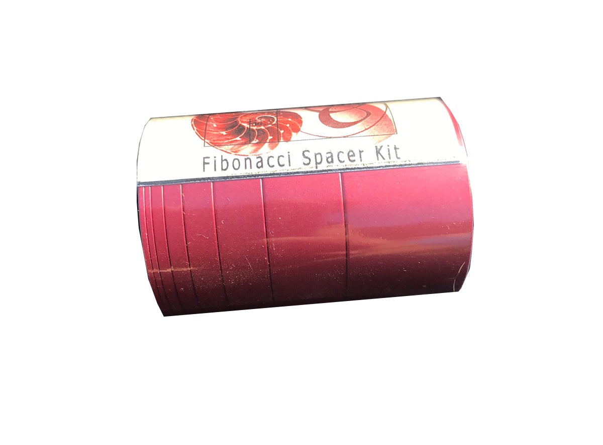 Endless Bikes Fibonacci Spacer Kit - Red