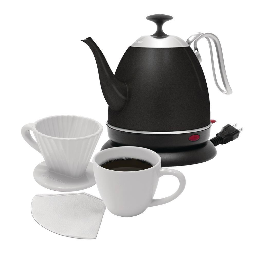 Chantal Ryder 4-Cup Electric Kettle in Matte Black ELSL37-03R KM