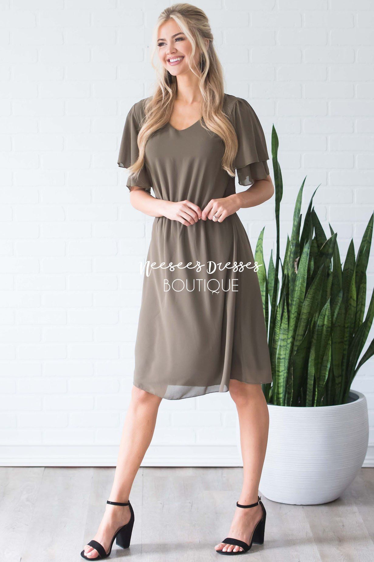 The Claire Chiffon Dress