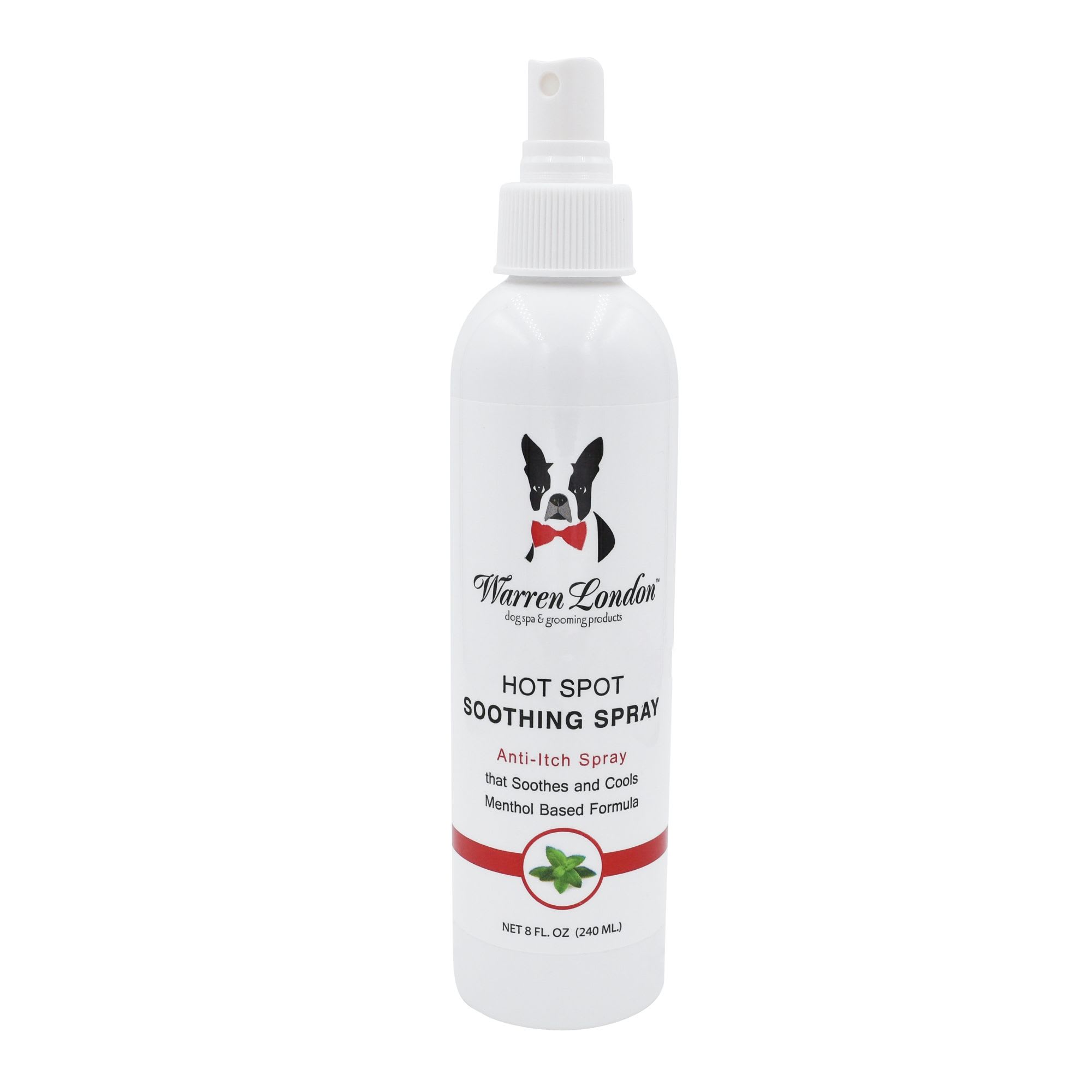 WARREN LONDON Hot Spot Soothing Spray for Dogs， 8 fl. oz.