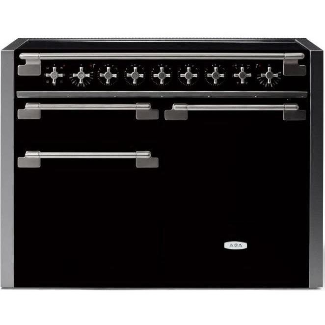 AGA 48-inch Elise Induction Range with True European Convection AEL481INMBL