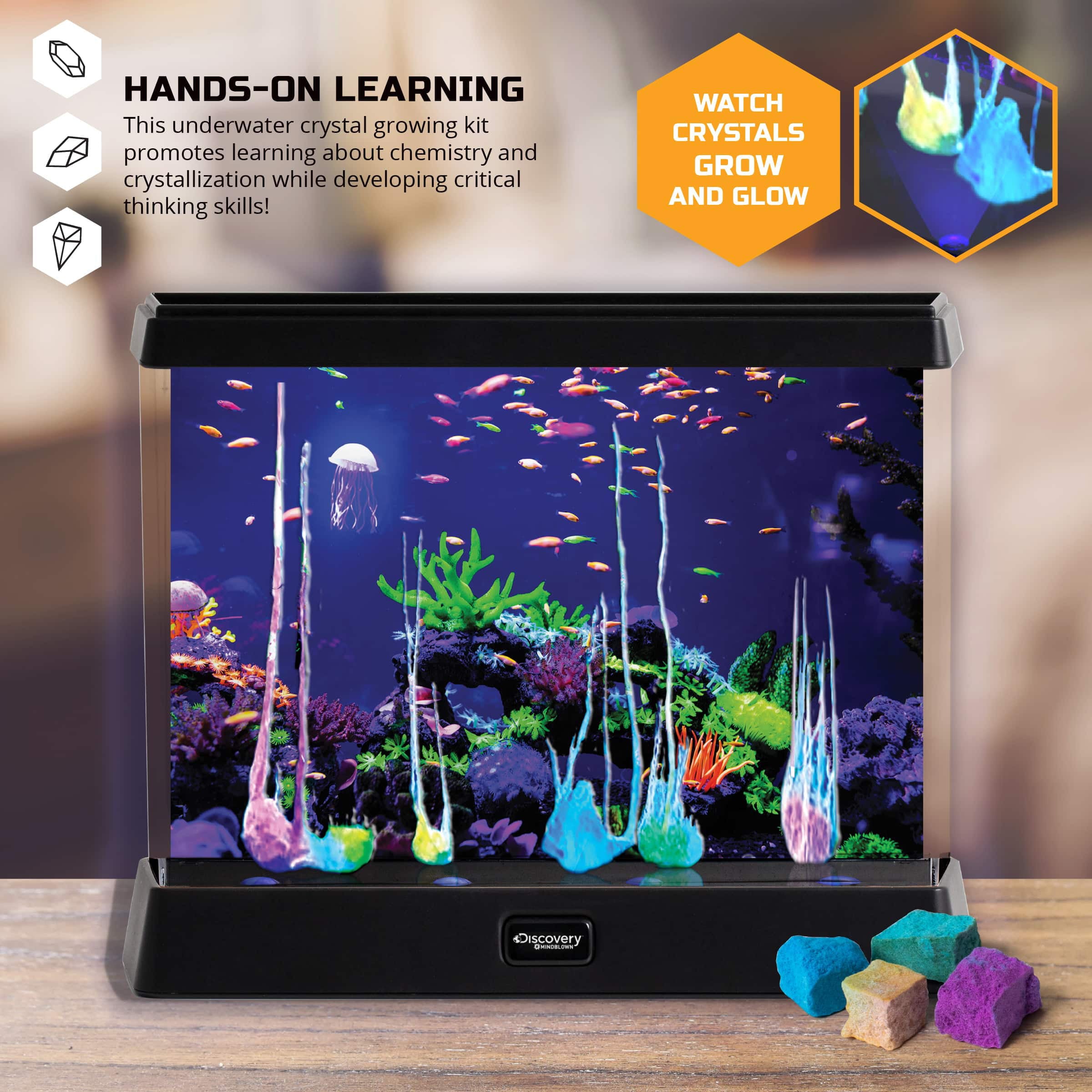 Discovery™ DIY Glowing Crystal Aquarium