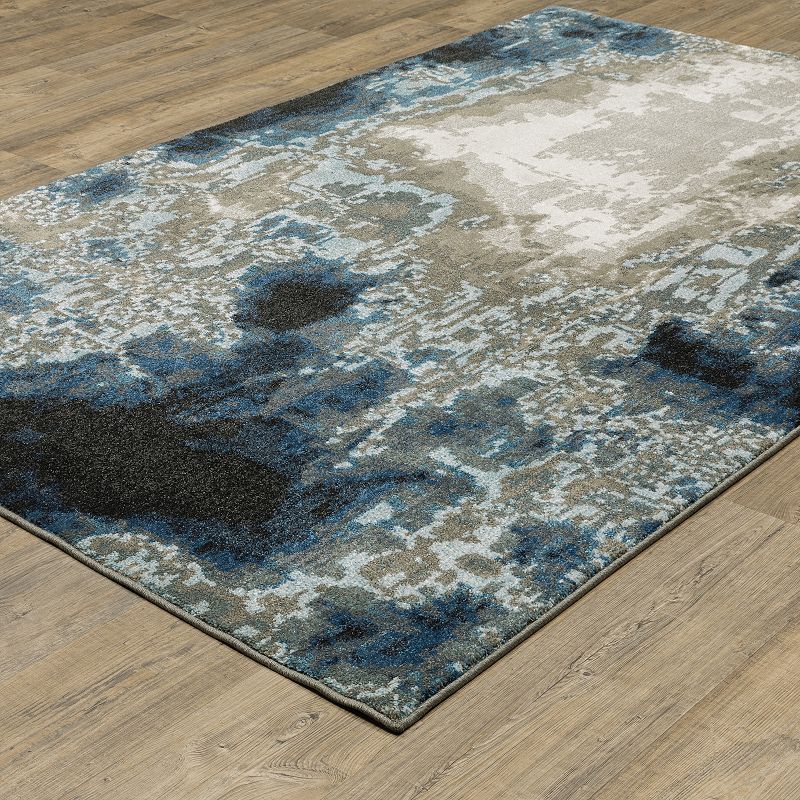 StyleHaven Valor Contemporary Glass Area Rug