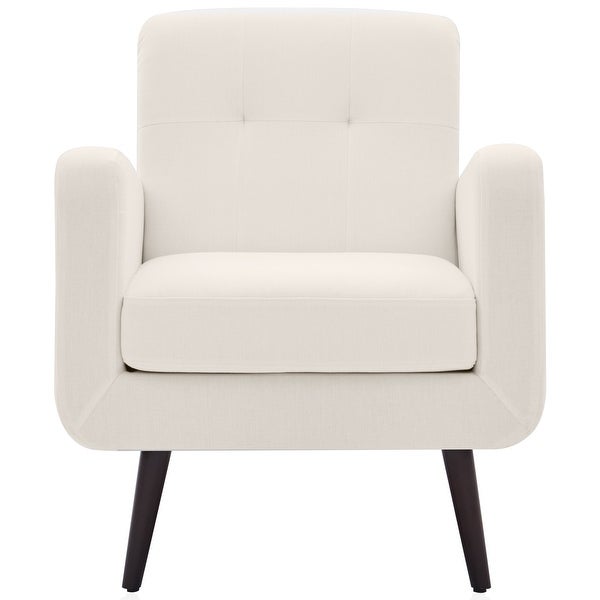 BELLEZE Hasting Fabric Upholstered Tufted Accent Chair， 6 Colors