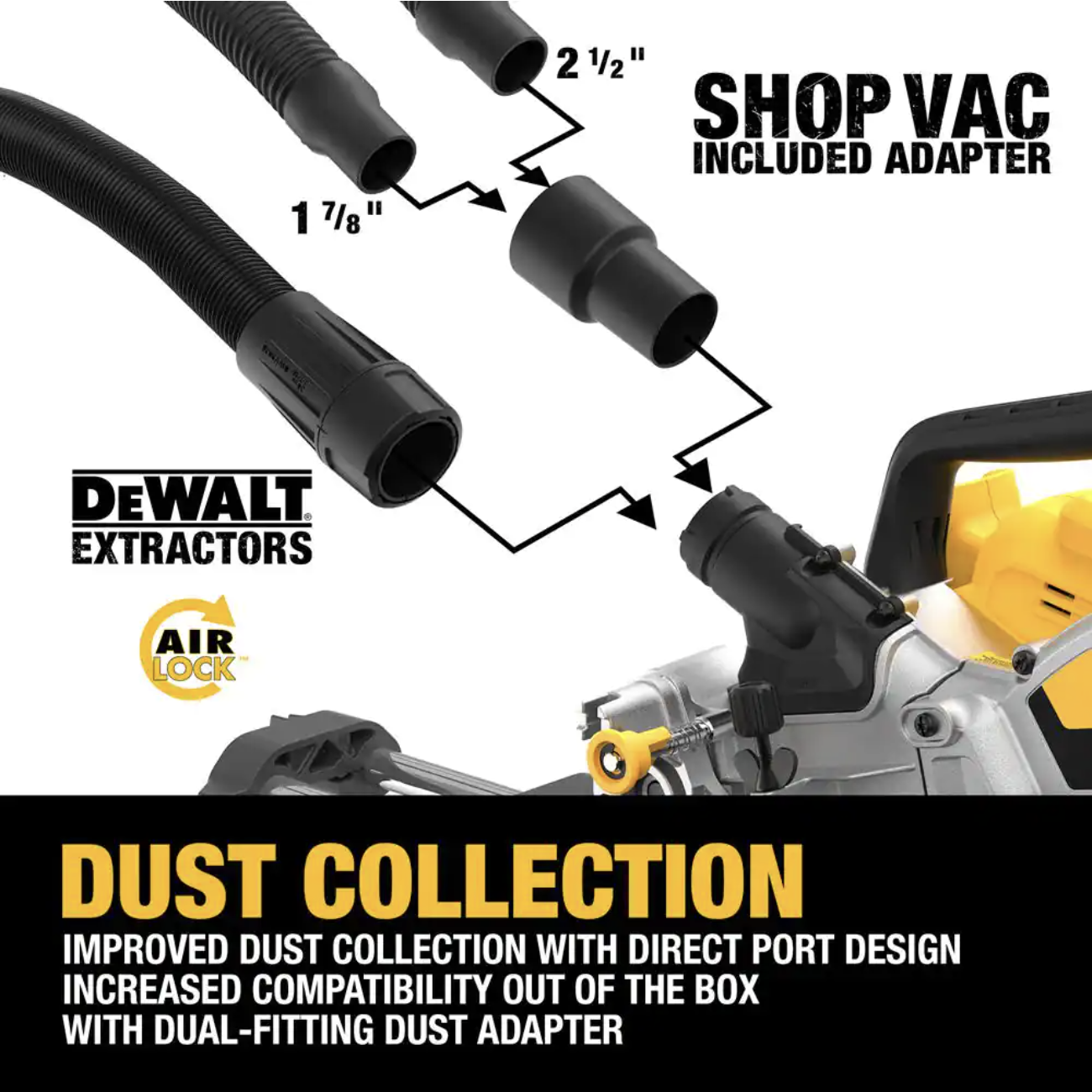 Dewalt 60V Lithium-Ion 12 in. Cordless Sliding Miter Saw (Tool Only)