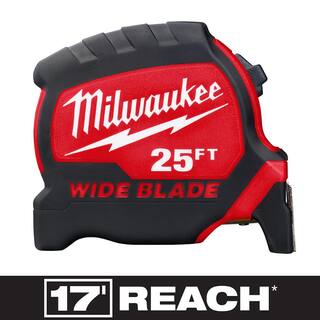 MW 25 ft. x 1-516 in. Wide Blade Tape Measure with 17 ft. Reach 48-22-0225