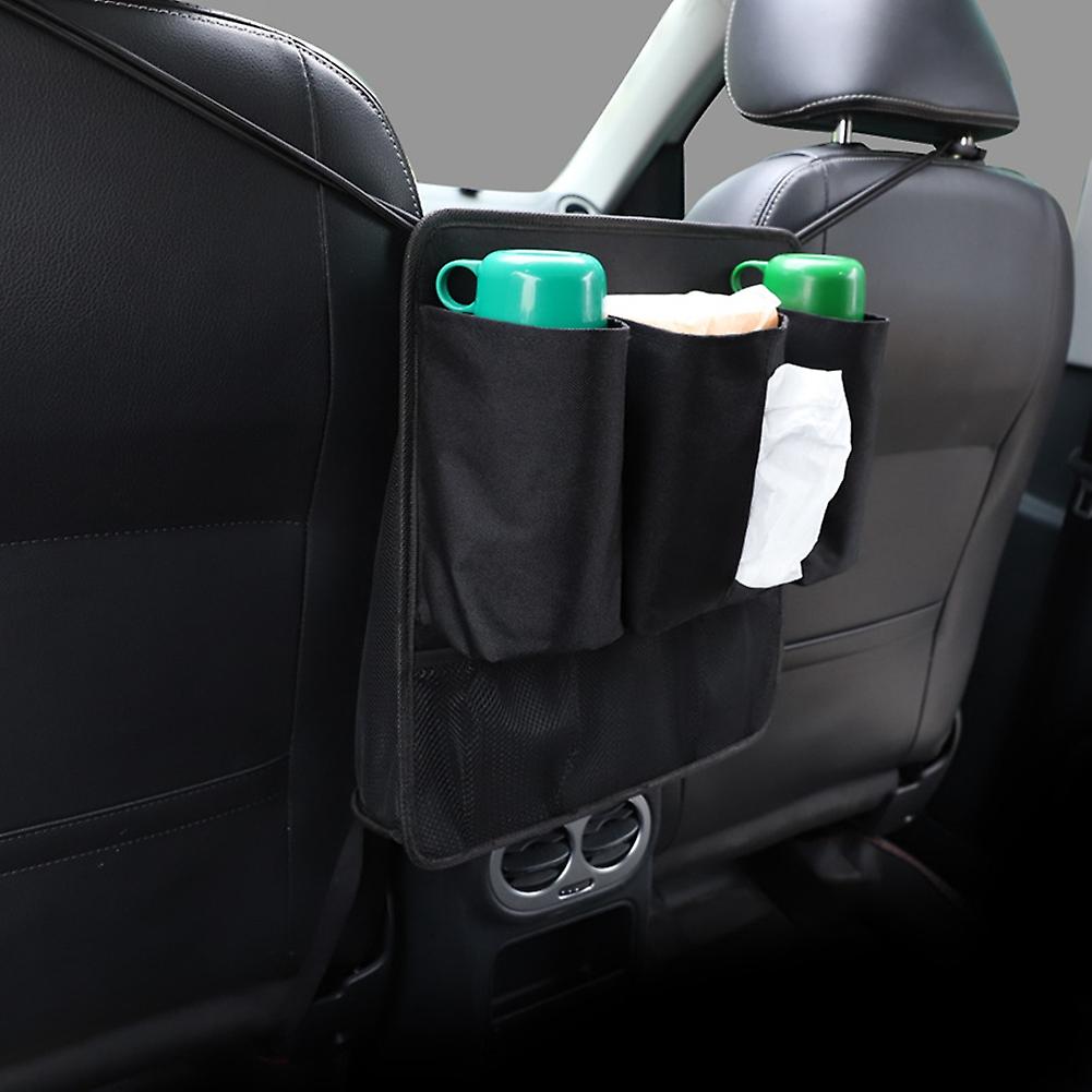 Car Seat Storage Hanging Bag Central Control Storage Isolation Net Bag Large Capacity Storage Bag Multifunctional Armrest Box Storage Bag For File Bag