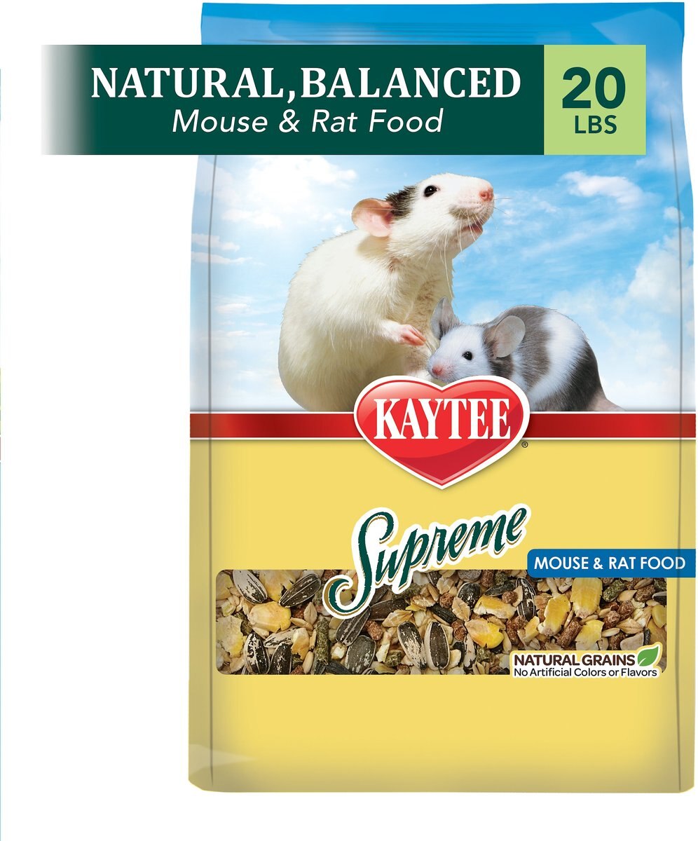 Kaytee Supreme Fortified Daily Diet Mouse and Rat Food