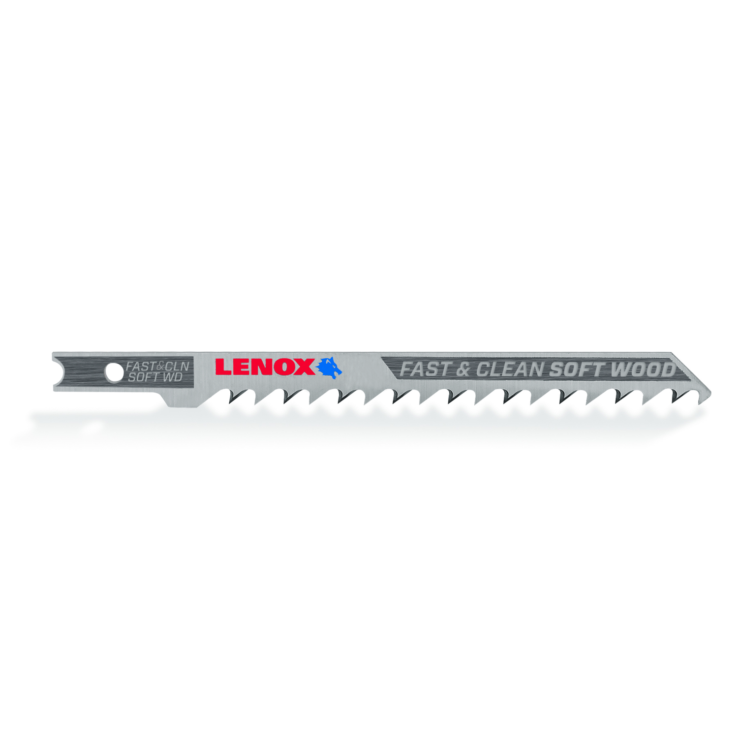 Lenox 4 in. Metal U-Shank Clean Soft Wood Jig Saw Blade 6 TPI 3 pk