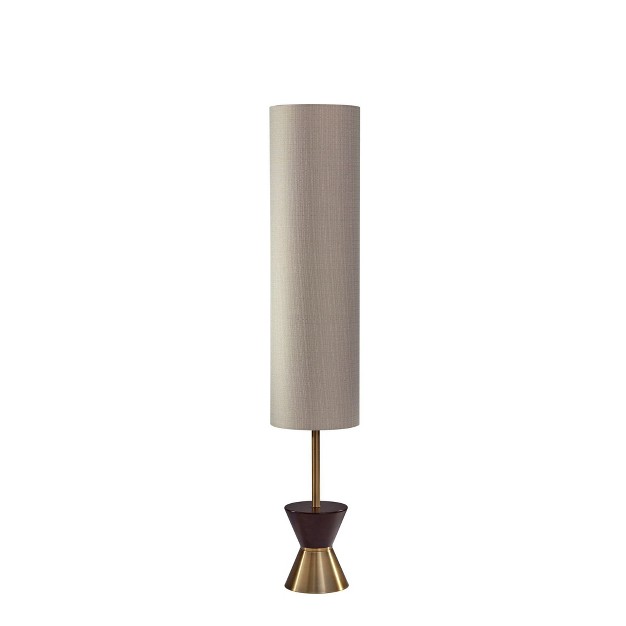 Carmen Floor Lantern Brass Adesso