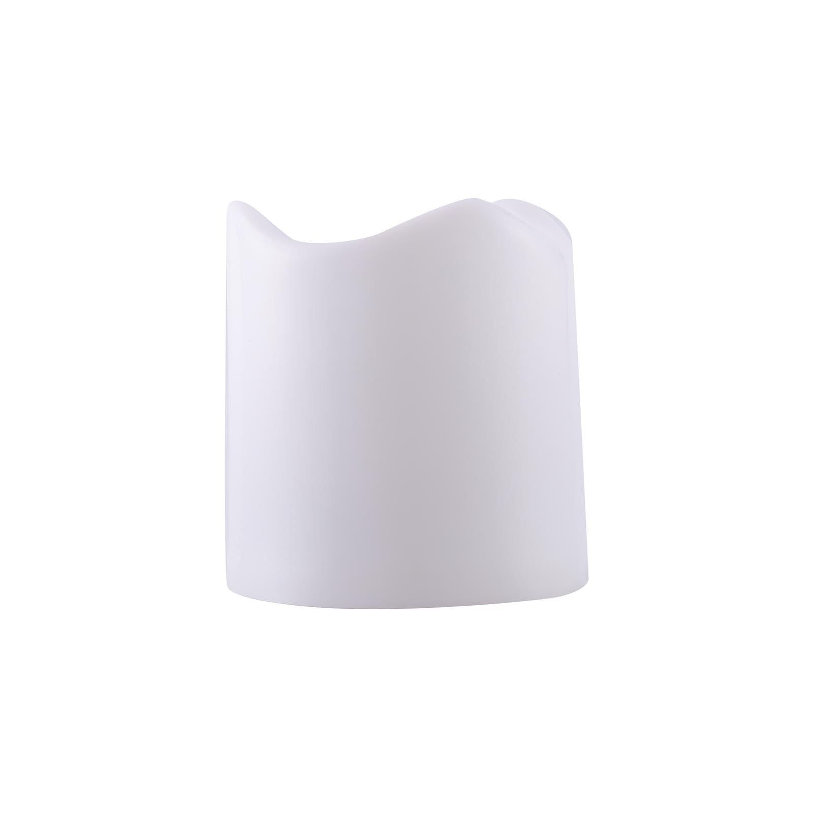 12 Pack Classic White Flameless LED Votive Candles, Battery Operated Reusable Candles