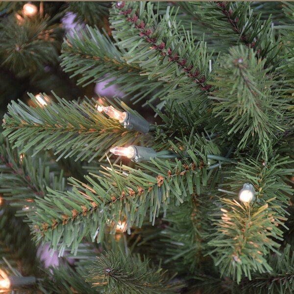 Puleo International PreLit 12' Berkshire Fir Artificial Christmas Tree